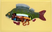 Модель барельефная "Внутреннее строение рыбы"