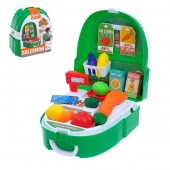 Игровой набор «Овощной магазин» в чемодане