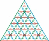 Математическая пирамида Вычитание до 1000