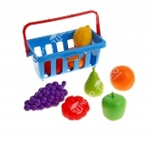 Набор продуктов с корзинкой №2, 9 элементов, цвета МИКС