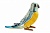Попугай волнистый голубой, 15 см 