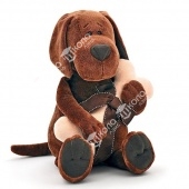 Мягкая игрушка «Пёс Барбоська» с косточкой, 25 см