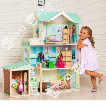 Кукольный дом «Жозефина Гранд», с мебелью
