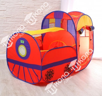 Детская игровая палатка «Паровоз» 132×66×88 см