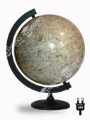 Глобус Луны d-320 мм с подсветкой