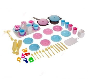 Детский кухонный набор «Столовый», 48 предметов