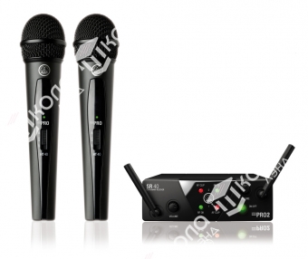Вокальная радиосистема с 2-мя микрофонами  AKG WMS40 Mini2 Vocal Set Dual