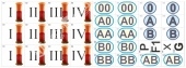 Модель-аппликация Генетика групп крови (демонстрационный набор из 34 карт)