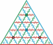Математическая пирамида Вычитание до 100