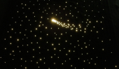 Ковёр настенный фибероптический ЗВЁЗДНОЕ НЕБО 1,45х1,45 м., 160 звёзд