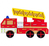 Игра-пособие для детей 3+ "Пожарная машина"