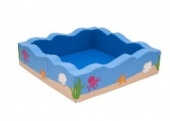 Сухой бассейн квадратный «Волна»