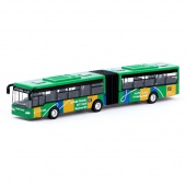 Автобус металлический «Городской транспорт», инерционный, масштаб 1:64, цвета МИКС, 17,5см