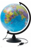 Глобус Земли политический d-320 мм с подсветкой