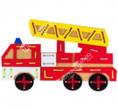Игра-пособие для детей 3+ "Пожарная машина"