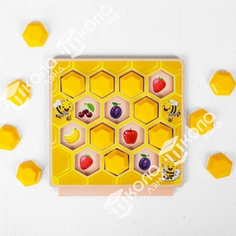 Игра настольная МЕМО «Весёлые пчёлки»