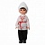 Кукла «Мальчик в чувашском костюме», 30 см