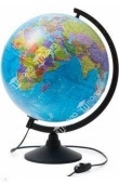 Глобус Земли политический d-320 мм с подсветкой