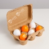 Детский игровой набор «Яйца» 16,2×11×5 см