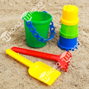 Набор для игры в песке №6, цвета МИКС