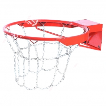Кольцо баскетбольное антивандальное с цепями