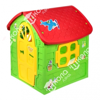 Детский игровой домик, цвет зелёный