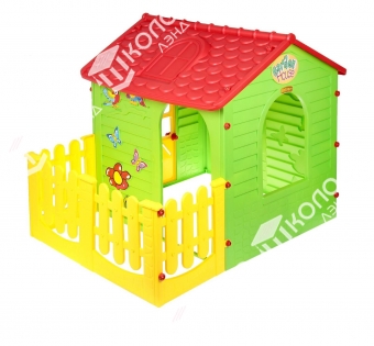 Детский игровой комплекс «Домик с забором»