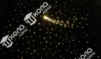 Ковёр настенный фибероптический ЗВЁЗДНОЕ НЕБО 1,45х1,45 м., 320 звёзд