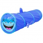 Детский туннель «Акула», цвет синий