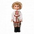 Кукла «Мальчик в белорусском костюме», 30 см